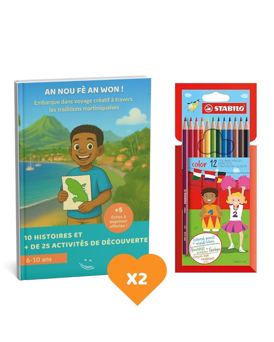 An nou fè an won ! – Carnet d’activités culturelles pour enfants (6-10 ans)